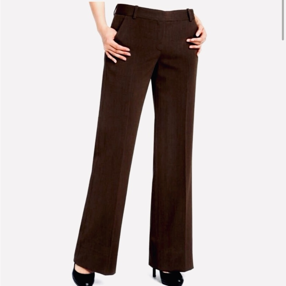 Theory Marcus Wide Leg Linen Blend Pant Black size 6